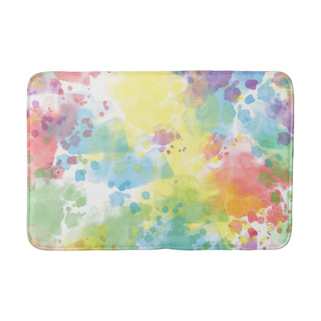 Vattenfärg Badrumsmatta (Framsidan)