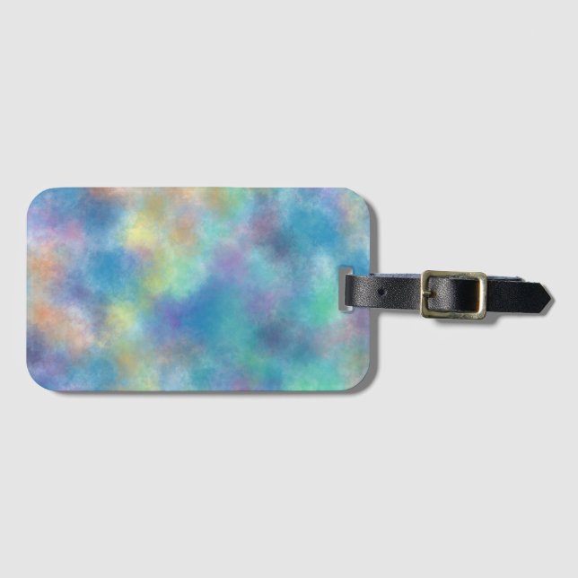 Vattenfärg Bagagebricka (Framsida horisontal)