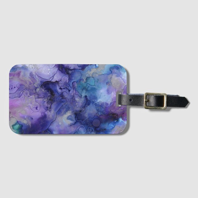 Vattenfärg Bagagebricka (Framsida horisontal)