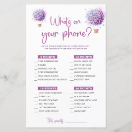 Vattenfärg Ballongblommor | Vad Finns På Din Telef