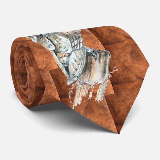 Vattenfärg Barn Uggla Bird Animal Natature art art Slips (Rullad)