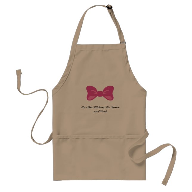 Vattenfärg BBQ Apron Förkläde (Framsidan)