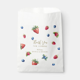 Vattenfärg Berry Sweet Baby Shower Tack