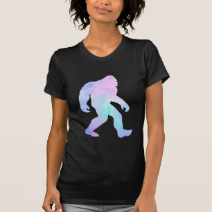 Vattenfärg Bigfoot T-Shirt