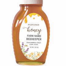 Vattenfärg Bihus 32 oz Queenline Honungsburk Etike