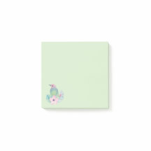 Vattenfärg Bird and Flowers