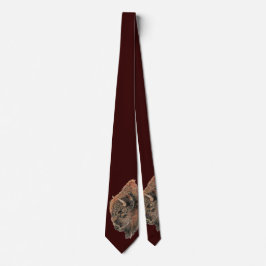 Vattenfärg Bison Buffalo Animal Nature Slips