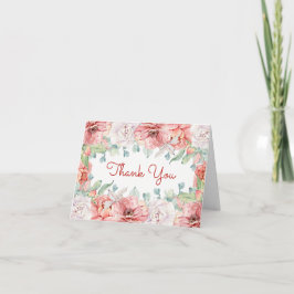 Vattenfärg Blankt tack Kort