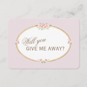 Vattenfärg Blommor Guld Kommer Du Ge Mig Bort Inbjudningar