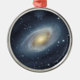 Vattenfärg Bode's Galaxy Julgransprydnad Metall