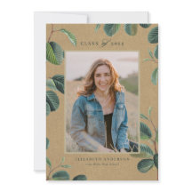 Vattenfärg Botaniska Löv Kraft Photo Studenten