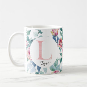 Vattenfärg brev L Kaffemugg