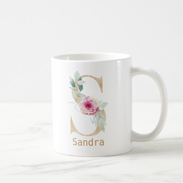 Vattenfärg brev S Kaffemugg (Höger)