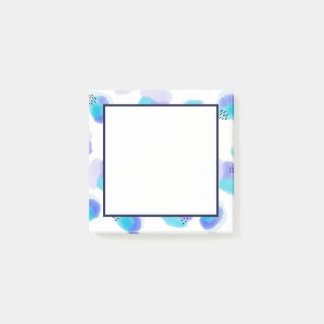 Vattenfärg Brushstrokes Post-it Notes Block