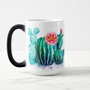 vattenfärg Cactus Magisk Mugg