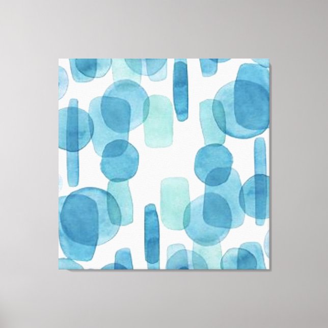 Vattenfärg Canvastryck (Framsida)