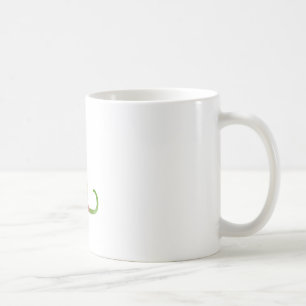 Vattenfärg Cat Silhouette Kaffemugg
