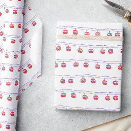 Vattenfärg Chic Skid Gondoler Presentpapper