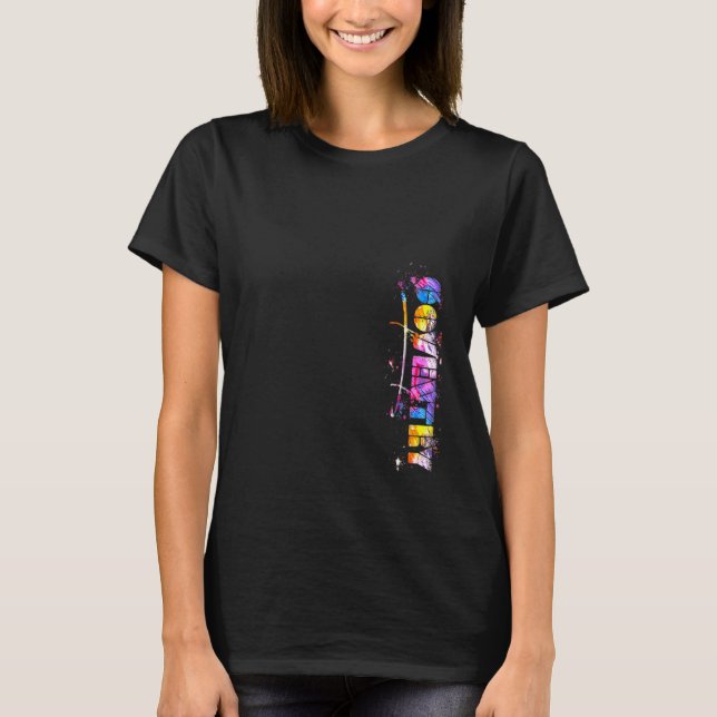 Vattenfärg Coventry Coventry Lettering T Shirt (Framsida)