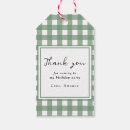 Vattenfärg Crokodil 1:a födelsedag Tack Presentetikett