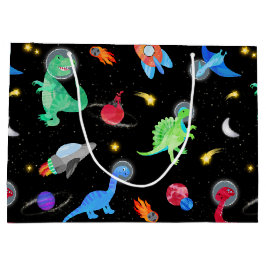 Vattenfärg Dinosaurie Astronauter I Rymden Födelse
