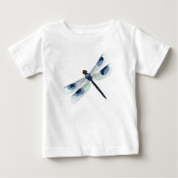 Vattenfärg Dragonfly Shirt