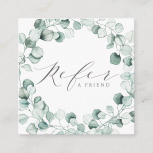 Vattenfärg Dusty Blue Eucalyptus Utandningsföret Rabattkort