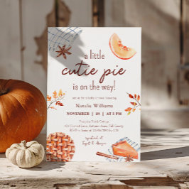 Vattenfärg en Cutie Paj är på samma sätt som babys Inbjudningar