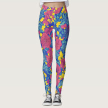 Vattenfärg Enkel Mönster-Blommigt LulaRoe Rosa Blu