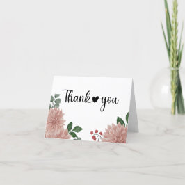 Vattenfärg Eukalyptus Blommor Tack Kort