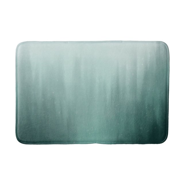 Vattenfärg Evergreen Forest i konstmålning Badrumsmatta (Framsidan)