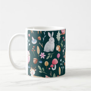 Vattenfärg Fairy Forest Children's Mönster Kaffemugg