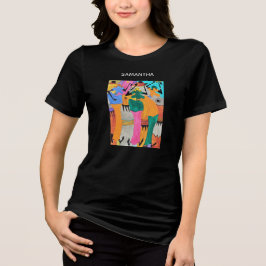 Vattenfärg, Fantastisk Firande Joy Dance t-shirt