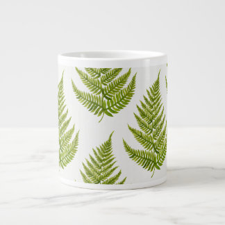 Vattenfärg Fern Mönster Jumbo Mugg