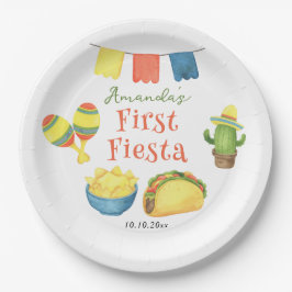 Vattenfärg Fiesta Första Födelsedag