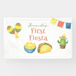 Vattenfärg Fiesta Första Födelsedag