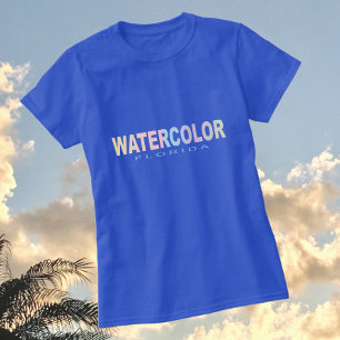 Vattenfärg Florida T Shirt