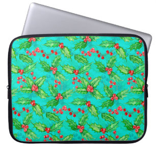 Vattenfärg för brunbär laptop fodral