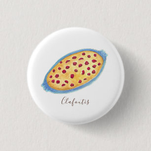 Vattenfärg för Clafoutis Knapp