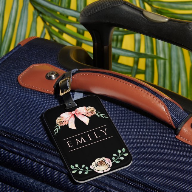 Vattenfärg för coquette-båge bagagebricka (Framsida Insitu 1)