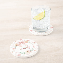 Vattenfärg för coquette-båge underlägg