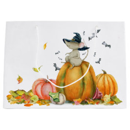 Vattenfärg för Cute Witch Mouse