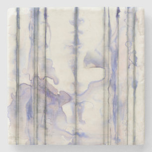 Vattenfärg för fritt violett uttryck underlägg sten