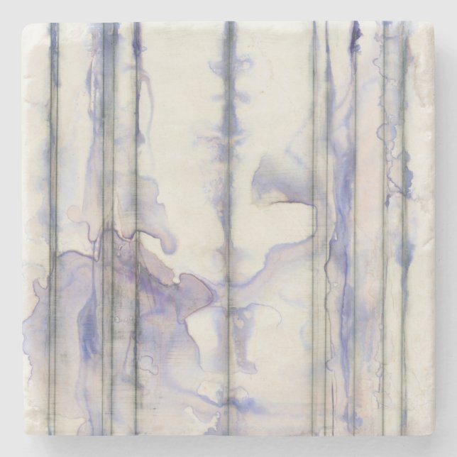 Vattenfärg för fritt violett uttryck underlägg sten (Framsidan)