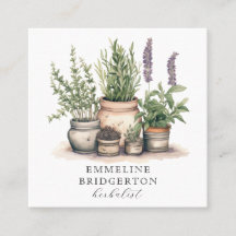 Vattenfärg för Herbalist Plants