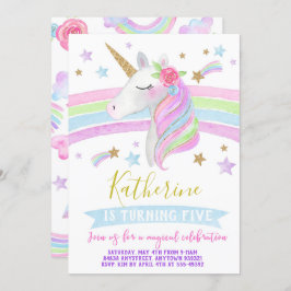 Vattenfärg för inbjudan för