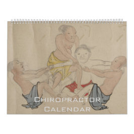 Vattenfärg för kiropraktorChiropracticterapeut Kalender