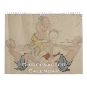 Vattenfärg för kiropraktorChiropracticterapeut Kalender