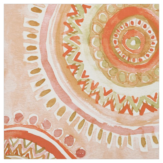 Vattenfärg för MINDSET för höstkryddaMANDALA Tyg (Provkarta)