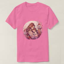 Vattenfärg för mors dag Mom T-shirt